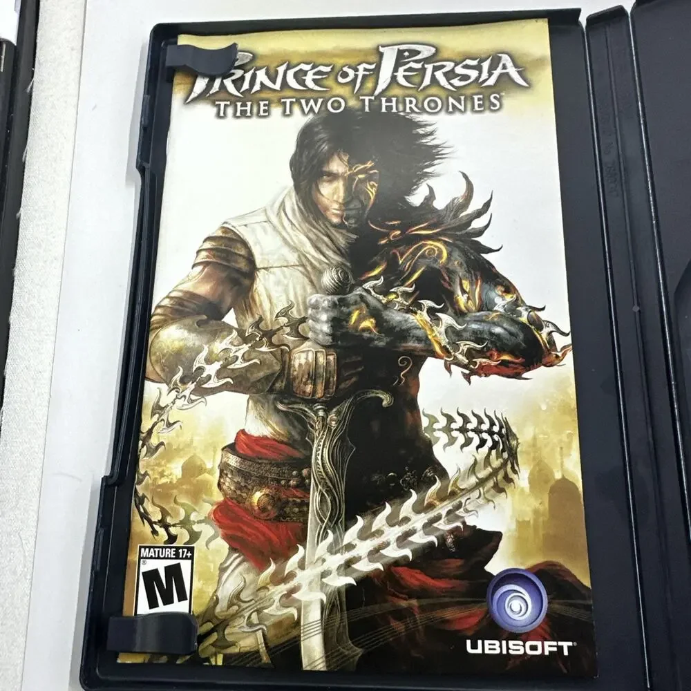 PRINCE oF PERSIA The TWO THRONES Sony PlayStation 2 ps2 Game Complete VGC